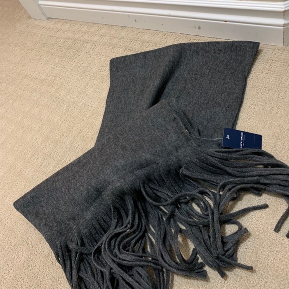 Super warm long grey lucky scarf - Picture 2 of 3